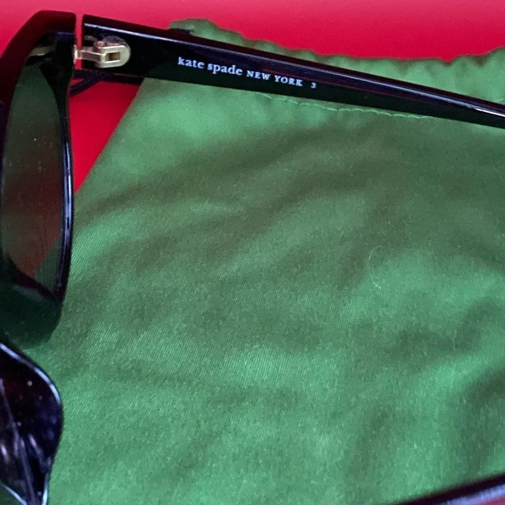 Kate Spade Black Cat-Eye Sunglasses